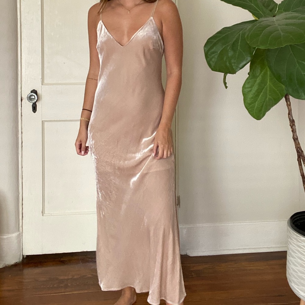 Love shack fancy slip dress